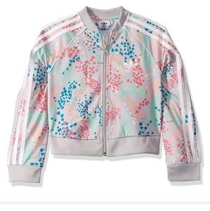 ADIDAS Flower crop superstar jacket (13-14y)